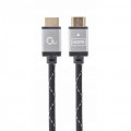 Кабель Cablexpert Select Plus HDMI 2m Gray/Black (CCB-HDMIL-2M)